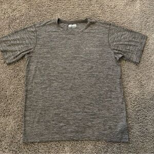 Columbia Men’s Heathered Gray Lightweight Athletic T-Shirt Size L